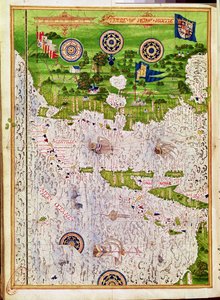 Fol.47v Perun kartta, Cosmographie Universelle, 1555